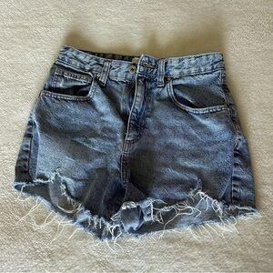 High Rise Mom Denim Shorts